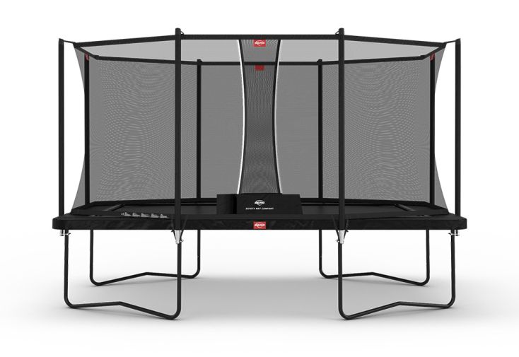 Trampoline rectangulaire avec filet de protection – Ultim Favorit Regular