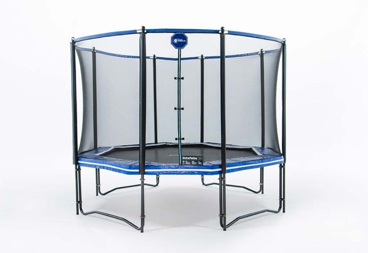 Trampoline extérieur avec filet de sécurité Octopulse 360 – 3,35 x 3,66 m