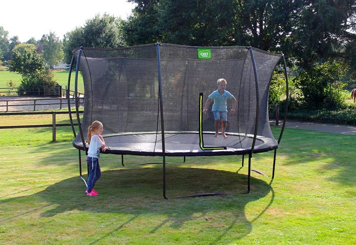 Trampoline de jardin Ø427 cm avec filet de sécurité - Silhouette