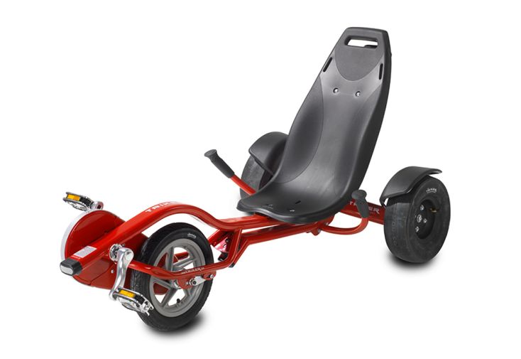 Tricycle Couché pour Enfant Trike Pro 100 Rouge