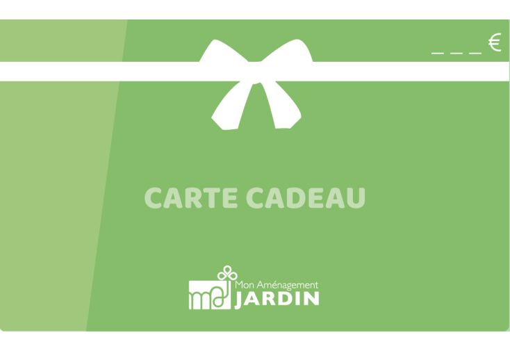 Carte cadeau Mon Aménagement Jardin