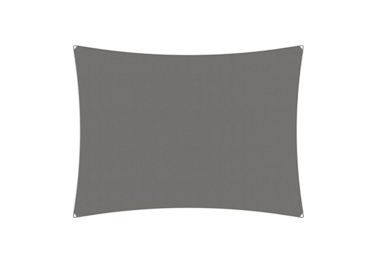 Voile d'ombrage rectangulaire 3 x 4 m - Ingenua Solidum