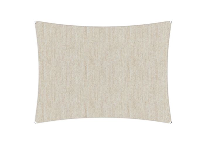 Voile d'ombrage rectangulaire 3 x 5 m - Ingenua Solidum