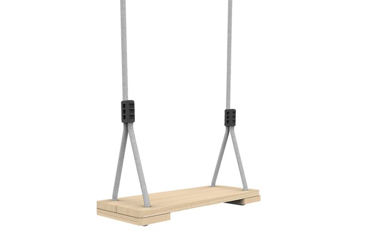 Balançoire en bois de cèdre pour aire de jeux - GetSet