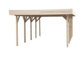 Carport Bois Coquelicot