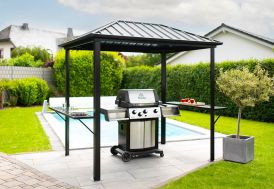 Abri pour barbecue en aluminium Dakota