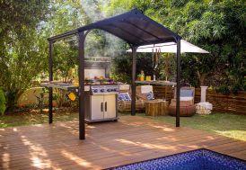 Abri pour barbecue en aluminium Canopia by Palram