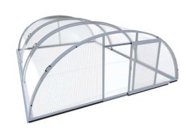 Couverture de Piscine en Aluminium et Polycarbonate Mountfield 394 x 854 x 140 cm