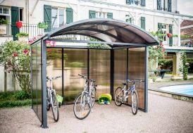 Abri de Jardin Aluminium et Polycarbonate (300x240)