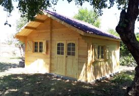 Chalet de jardin en bois brut 42 mm 24 m2