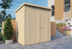 Abri de jardin bois 2 m² 19 mm Timmo 1 121 x 181 cm Bertilo