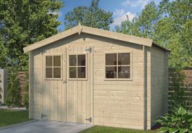 Abri de jardin en bois brut Gardenas Zurich
