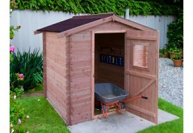 Abri de jardin en bois Douglas Habrita