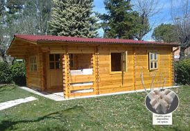 Cabane de jardin insolite en bois Hut'Op – 4,2 m² - Hut'Op