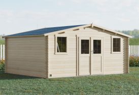 Abri de jardin bois et polycarbonate - Gardia