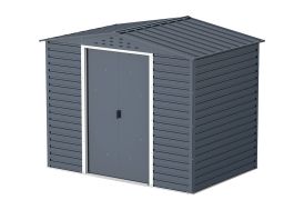 Abri de jardin en métal anthracite Duramax