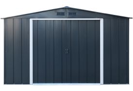 Abri de jardin Duramax DUAE1010PR gris anthracite