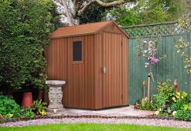 Cabane de Jardin en Résine Imitation Bois Keter Darwin 46 – 2,2 m²