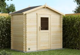 Flavia 146x130 Abri de jardin en bois pour outils de bricolage