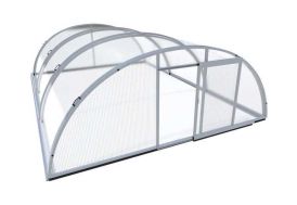 Abri de Piscine en Aluminium et Polycarbonate Mountfield 514 x 1066 x 178 cm