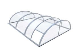 Abri de Piscine en Aluminium et Polycarbonate Mountfield 380 x 854 x 132 cm