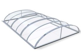 Couverture de Piscine en Aluminium et Polycarbonate Mountfield