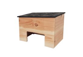 Abri pour tortue de terre en bois Douglas brut