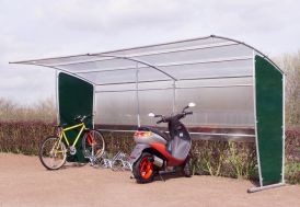 Extension pour l’abri à vélos Mottez – 220 x 220 x 210 cm