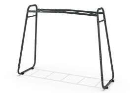 Aire de jeux en acier galvanisé gris Exit Toys MB200