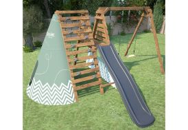 Aire de jeux de jardin en bois Soulet