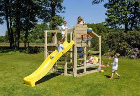 Aire de Jeux en Bois d’Épicéa Traité Blue Rabbit Crossfit