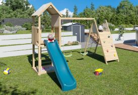 Aire de jeux avec toboggan, escalade, balançoires Olympia Xperience 2 Trigano