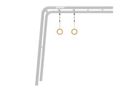 Anneaux en bois pour station Playbase BERG