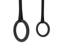 anneaux en plastique ABS pour station de musculation Monkeybar