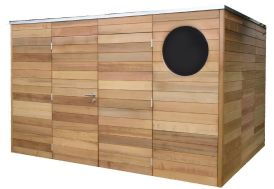 Abri de Jardin Bois Majus (370x280x220)