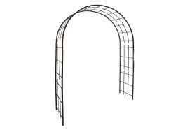 Arche Louis Moulin en métal Treillage fer vieilli 180 x 250 cm