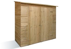 Armoire de jardin en pin sylvestre à adosser
