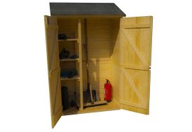 Armoire de Jardin en Bois Placcà 367 T.1- Weka-Abris Jardin Azur