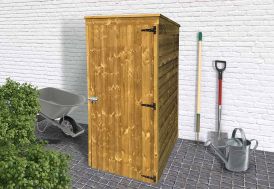 Armoire de jardin en bois traité 200 x 131 x 69 cm Théo - Forest Style