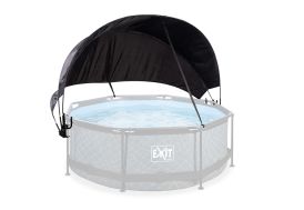 Auvent pour piscine de 244 cm de diamètre en polyester et polyuréthane