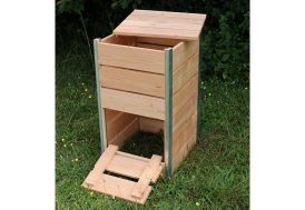 Composteur en bois Douglas Mon Petit Potager 148 L