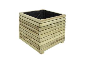 Bac à fleurs en bois de pin traité autoclave KÜB 60 x 60 cm