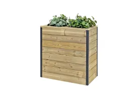 Jardinière rectangulaire en bois Hortalia