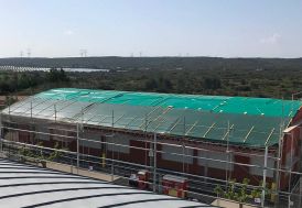 Bâche de couverture professionnelle en PVC vert 600 gr/m² Jet7Garden