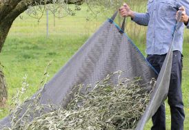 Bâche en polypropylène pour le jardin ramassage branchage 