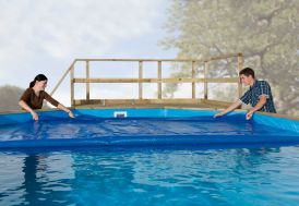 Accessoires pour piscine hors sol : liner, bâche