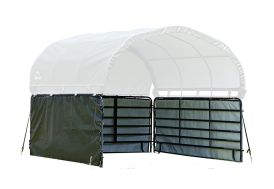 Bâches latérales pour enclos animaux en polyéthylène 370 x 170 cm Shelter Logic