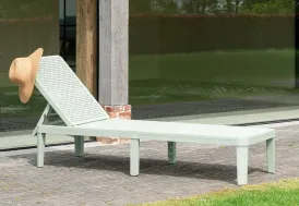 Bain de soleil en résine Senna Wilsa 1,90 m