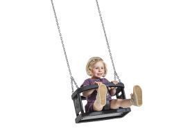 balançoire pour bébé en TPE et aluminium avec chaine inox chaîne inox