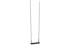 Balançoire caoutchouc Basic + chaînes inox pour collectivités (3 m)